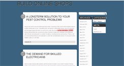 Desktop Screenshot of buildonlineshops.com